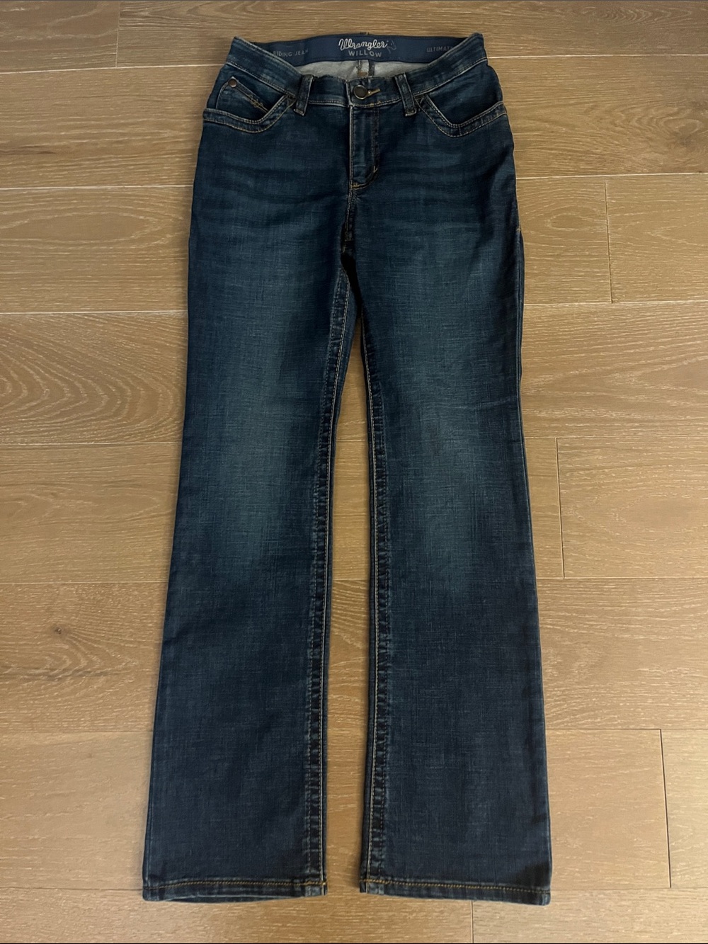NWT Wrangler Willow Dark Wash Riding Jeans size 3